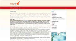 Desktop Screenshot of onlinespelautomater.net